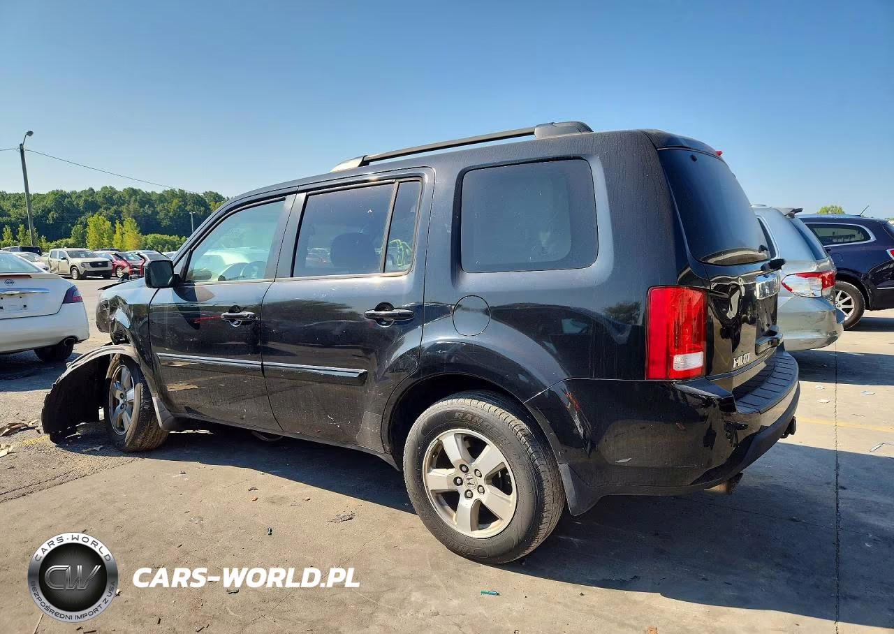 2009 Honda Pilot Exl VIN:5FNYF48599B050743 - 2