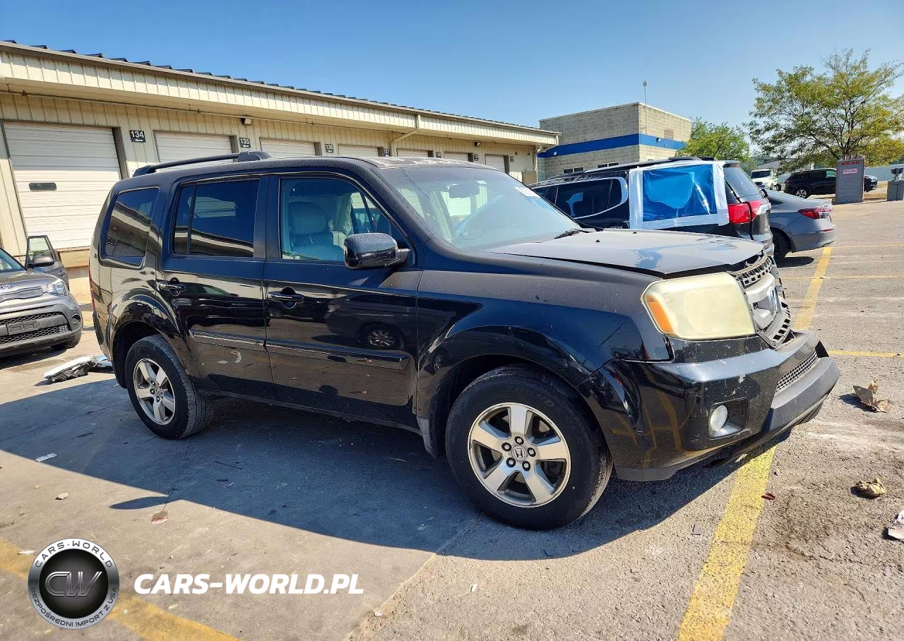 2009 Honda Pilot Exl VIN:5FNYF48599B050743 - 4