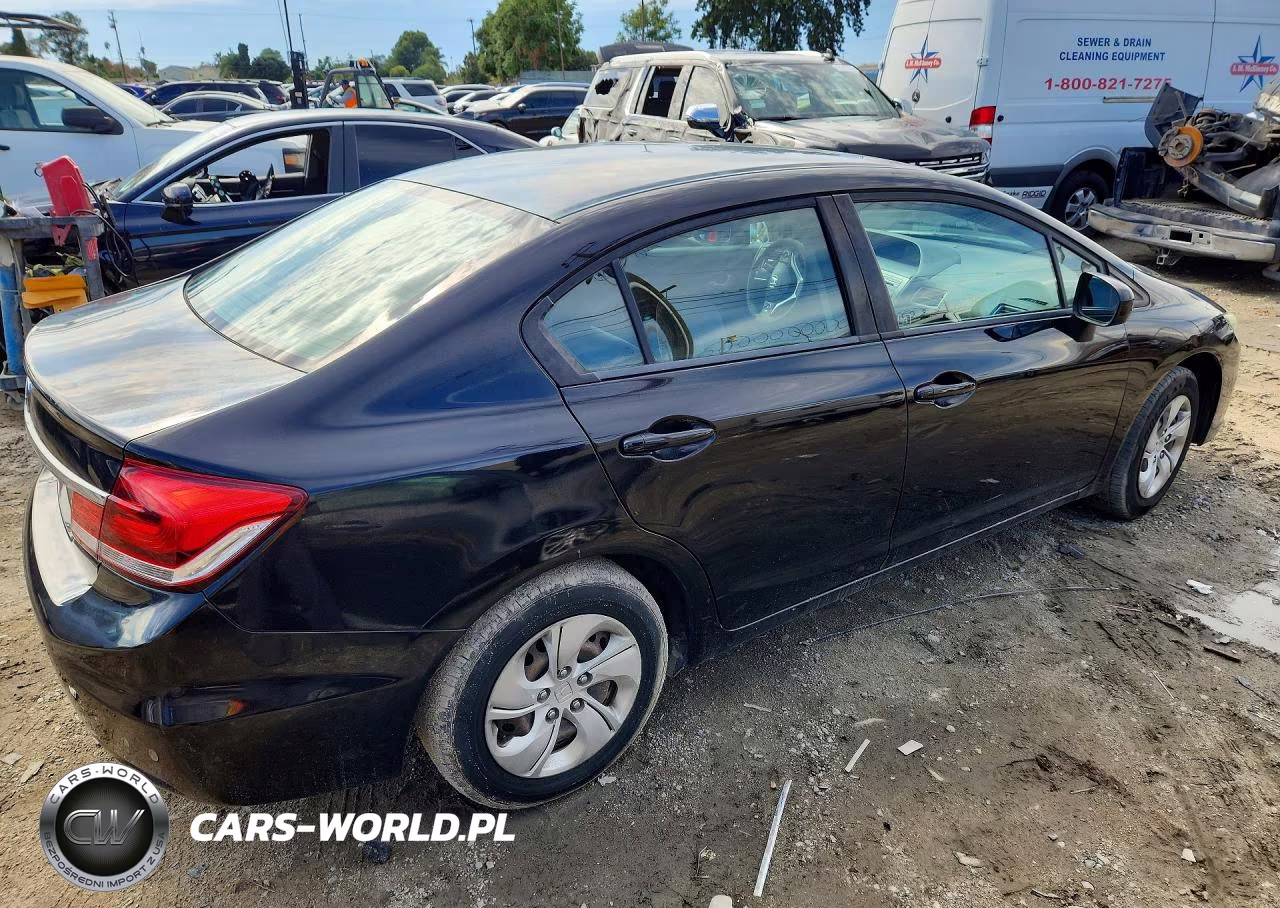 2014 Honda Civic Lx VIN:19XFB2F59EE222358 - 3