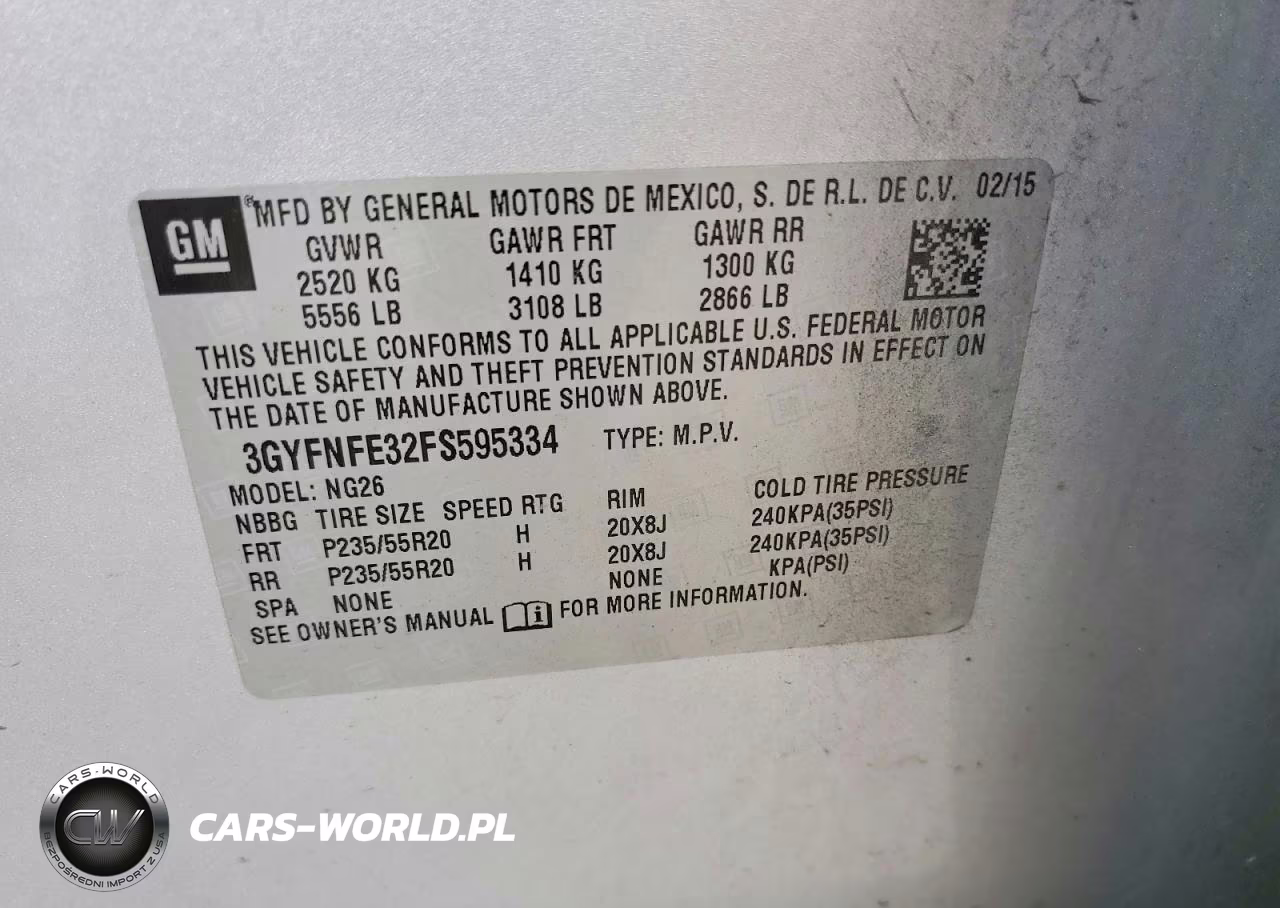 2015 Cadillac Srx Performance Collection VIN:3GYFNFE32FS595334 - 13