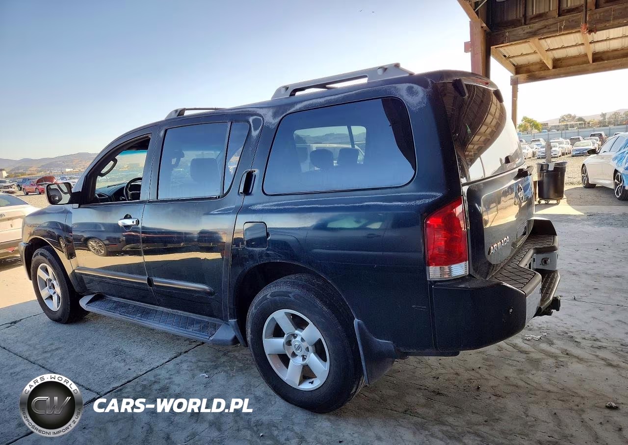 2006 Nissan Armada Se VIN:5N1AA08B66N730512 - 2