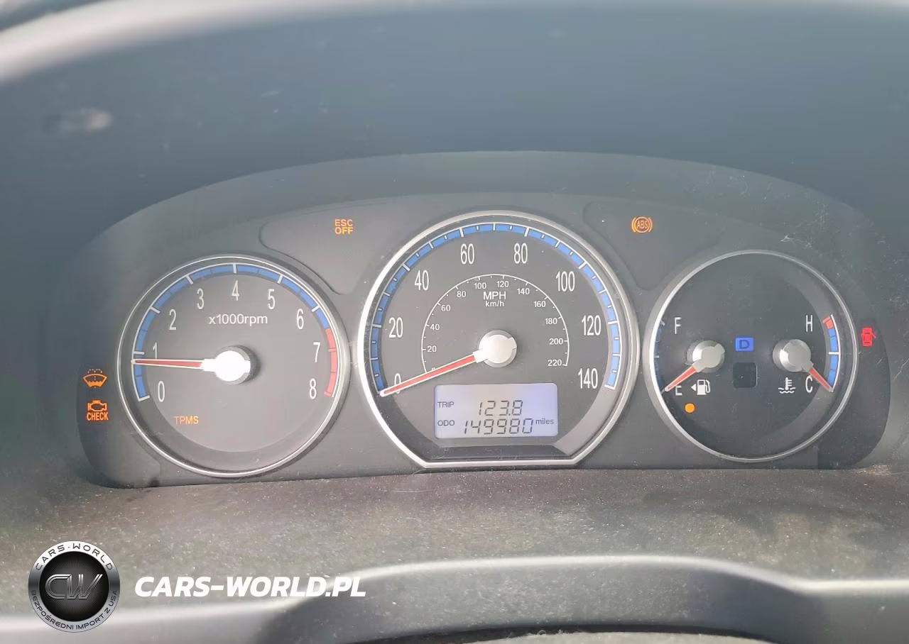 2009 Hyundai Santa Fe Gls VIN:5NMSG13D79H320535 - 9