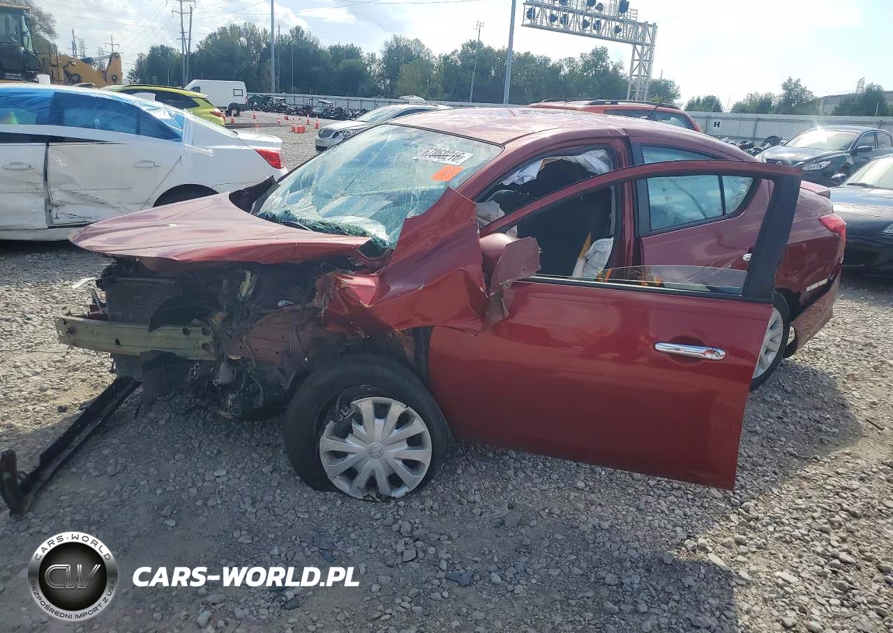 2016 Nissan Versa 1.6 Sv VIN:3N1CN7AP7GL832549 - 1