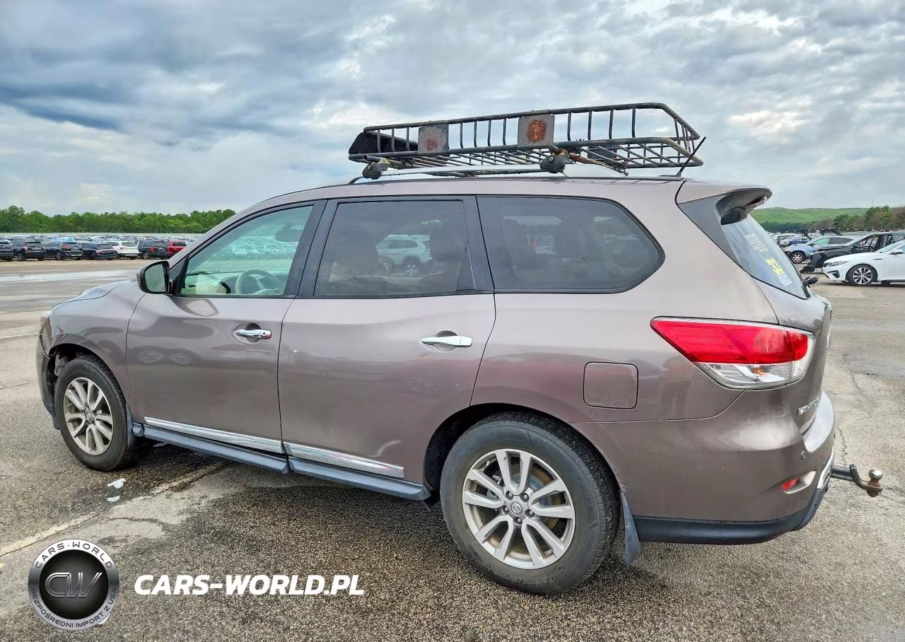 2014 Nissan Pathfinder Sl VIN:5N1AR2MM8EC636105 - 2