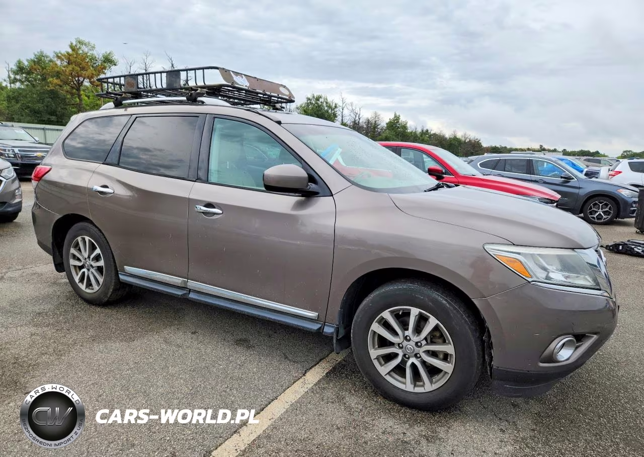2014 Nissan Pathfinder Sl VIN:5N1AR2MM8EC636105 - 4