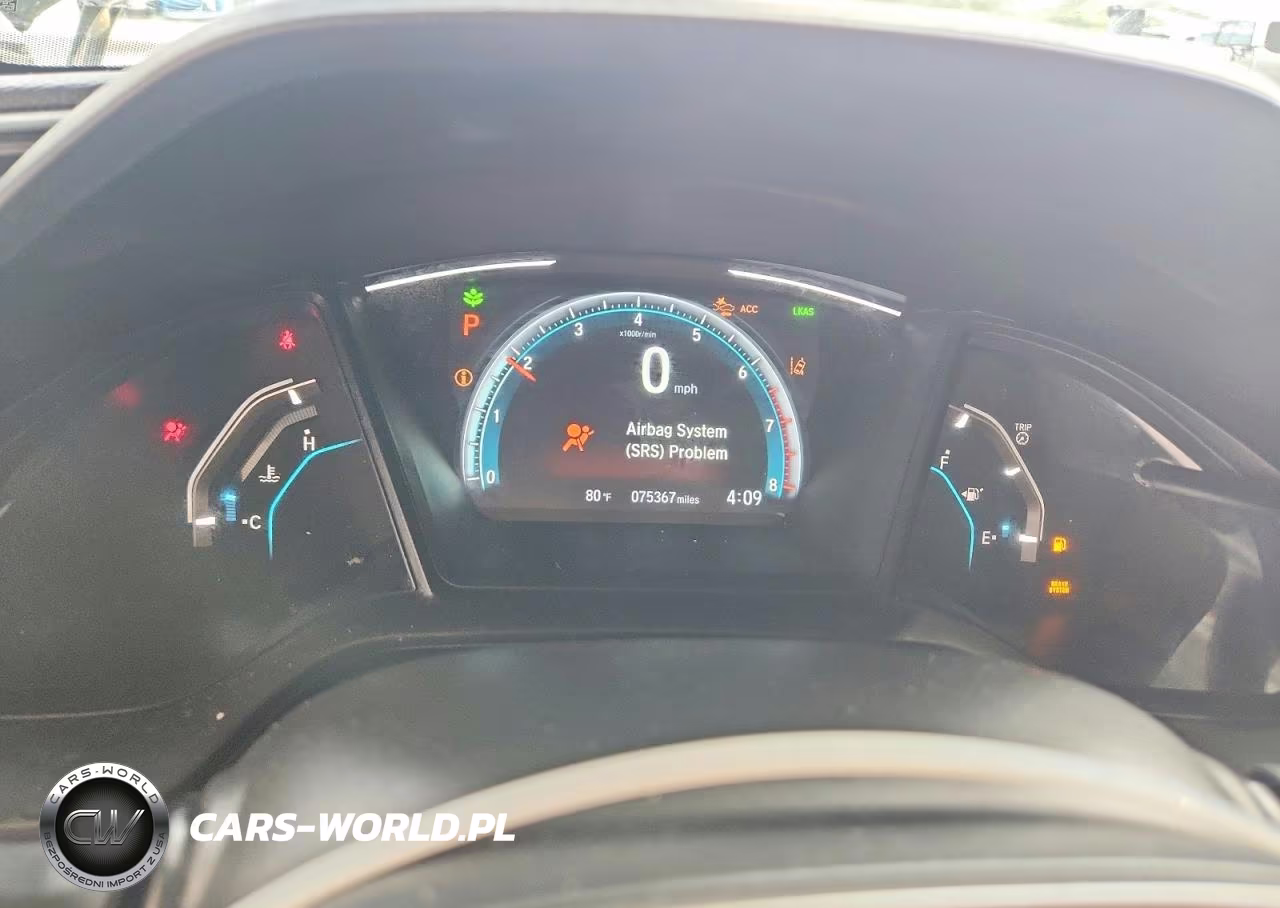 2020 Honda Civic Lx VIN:SHHFK7H35LU215292 - 9