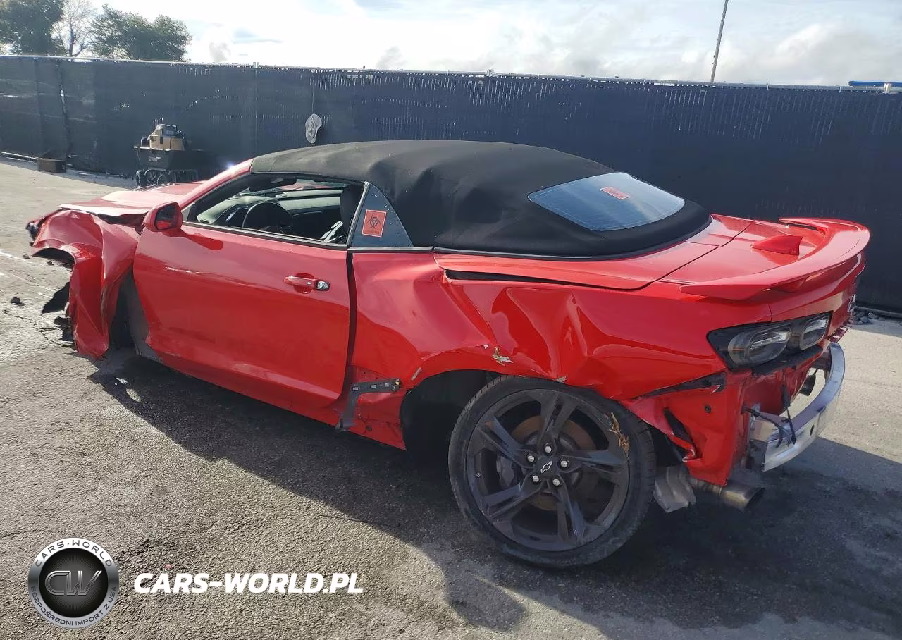 2020 Chevrolet Camaro Ss VIN:1G1FH3D75L0117498 - 2