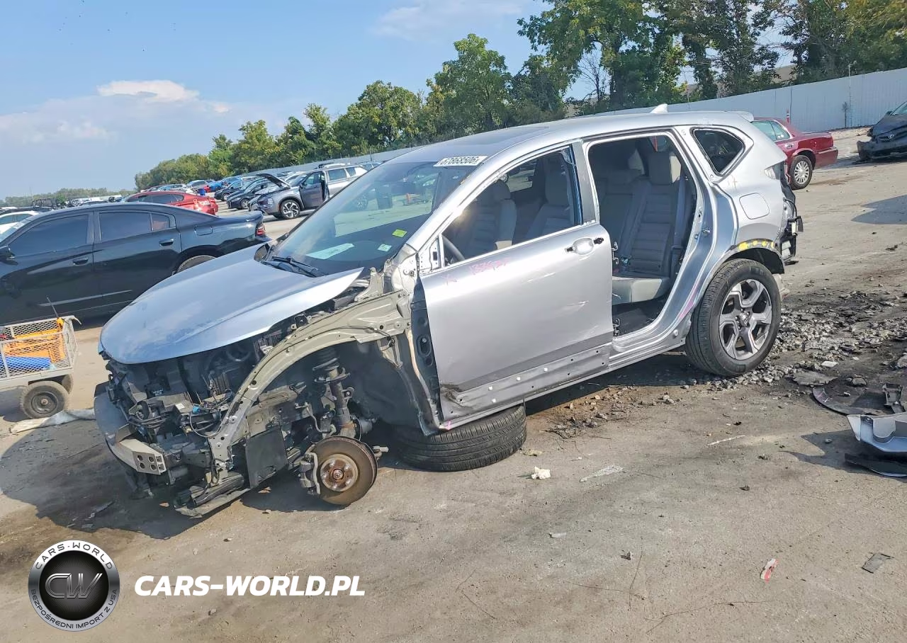 2018 Honda Cr-V Ex VIN:7FARW2H52JE077249 - 1