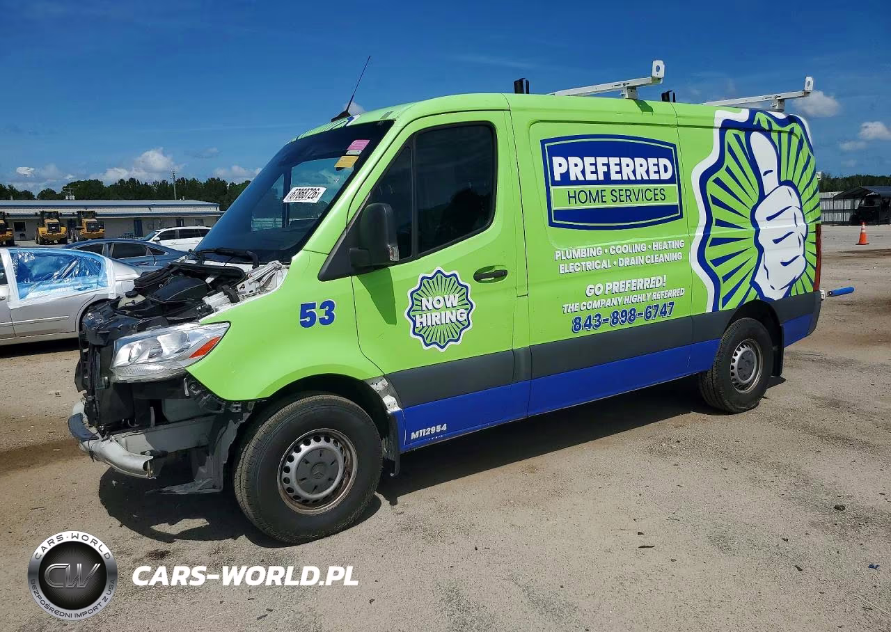 2021 Mercedes-Benz Sprinter 2500 Delivery Van VIN:W1W4DBHY6MT045982 - 1