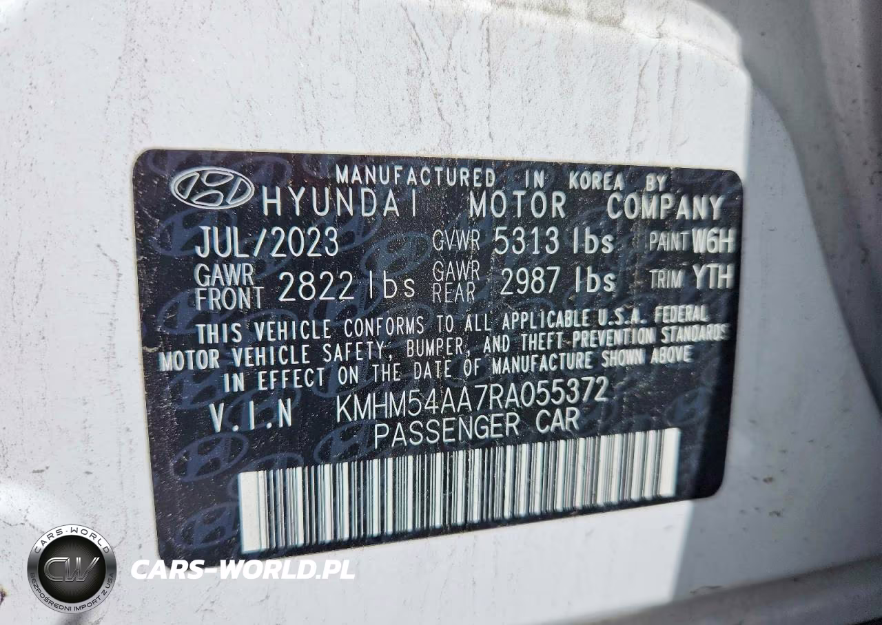2024 Hyundai Ioniq 6 Limited VIN:KMHM54AA7RA055372 - 13