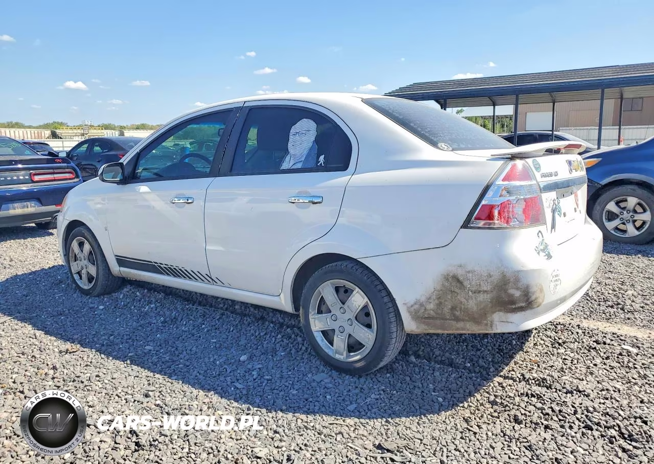 2009 Chevrolet Aveo Lt VIN:KL1TG56E69B621096 - 2