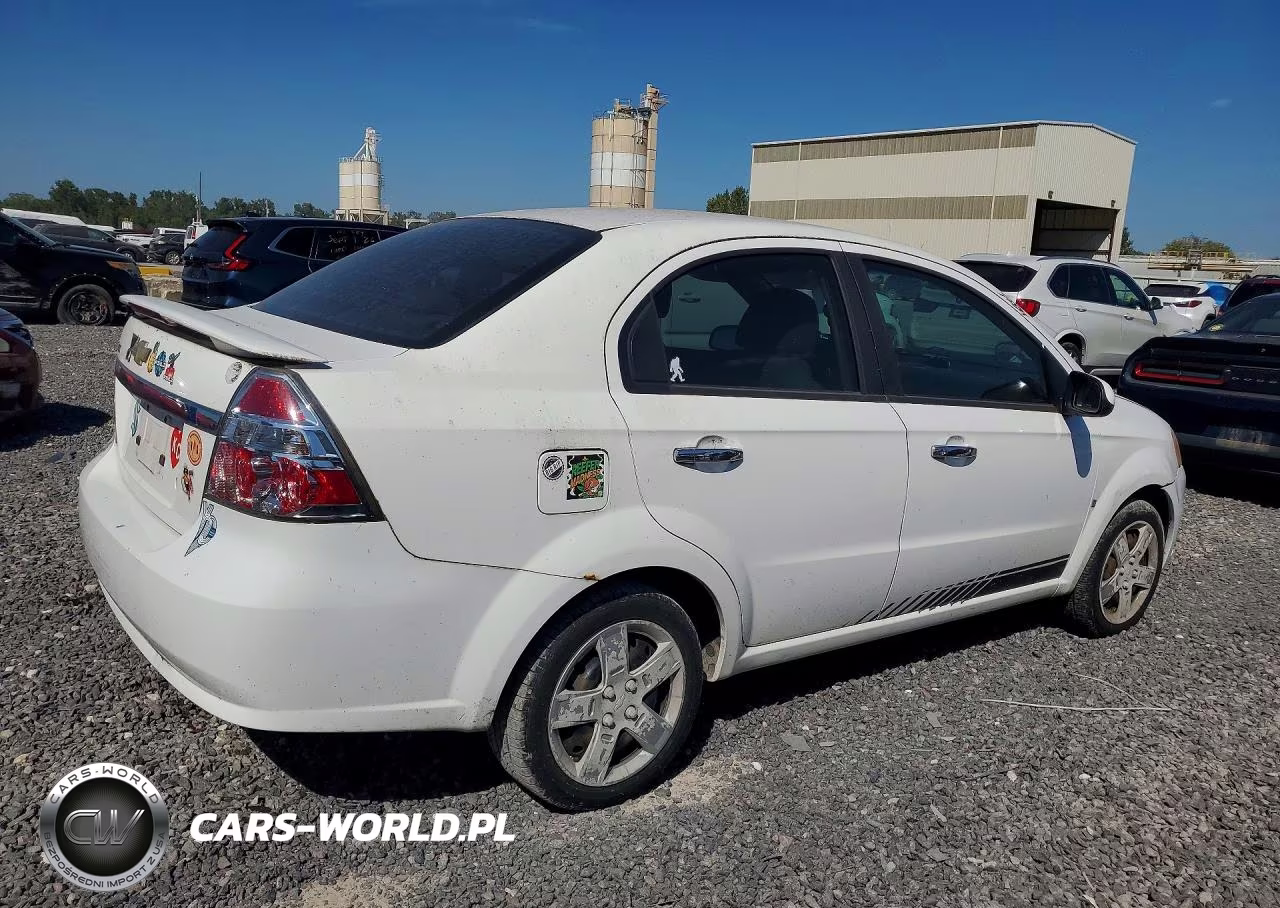 2009 Chevrolet Aveo Lt VIN:KL1TG56E69B621096 - 3