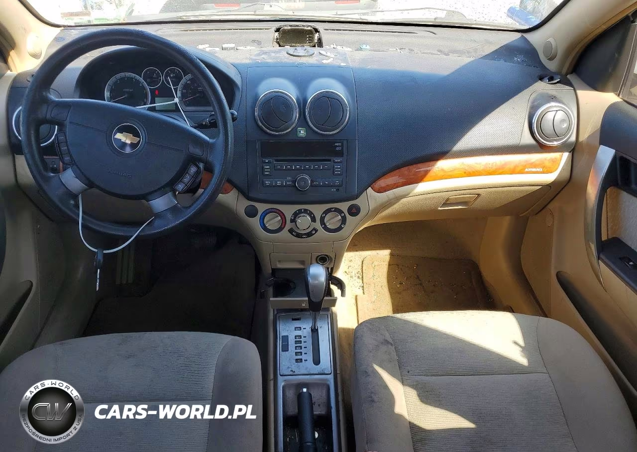 2009 Chevrolet Aveo Lt VIN:KL1TG56E69B621096 - 8