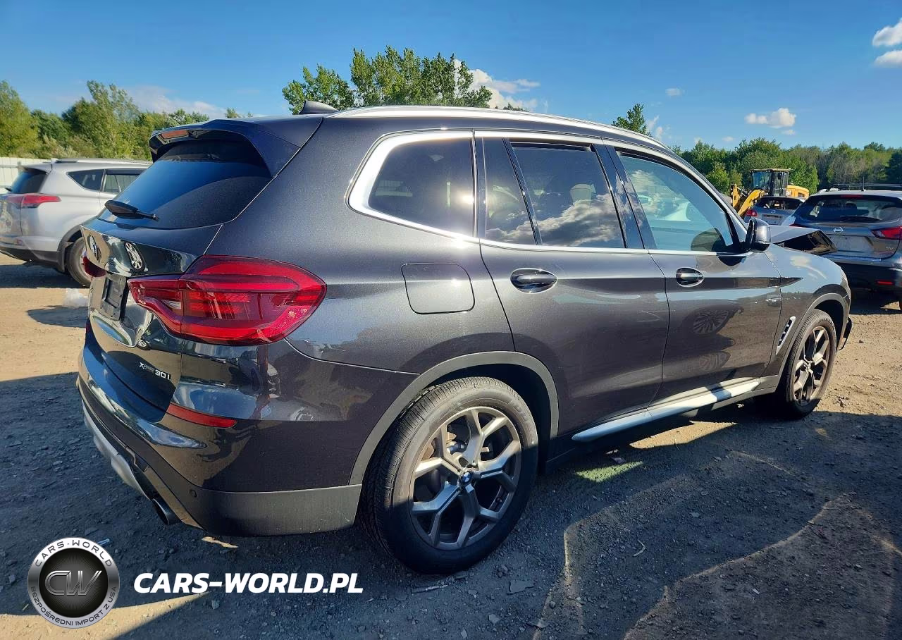 2021 BMW X3 xDrive30I VIN:5UXTY5C00M9D96304 - 3
