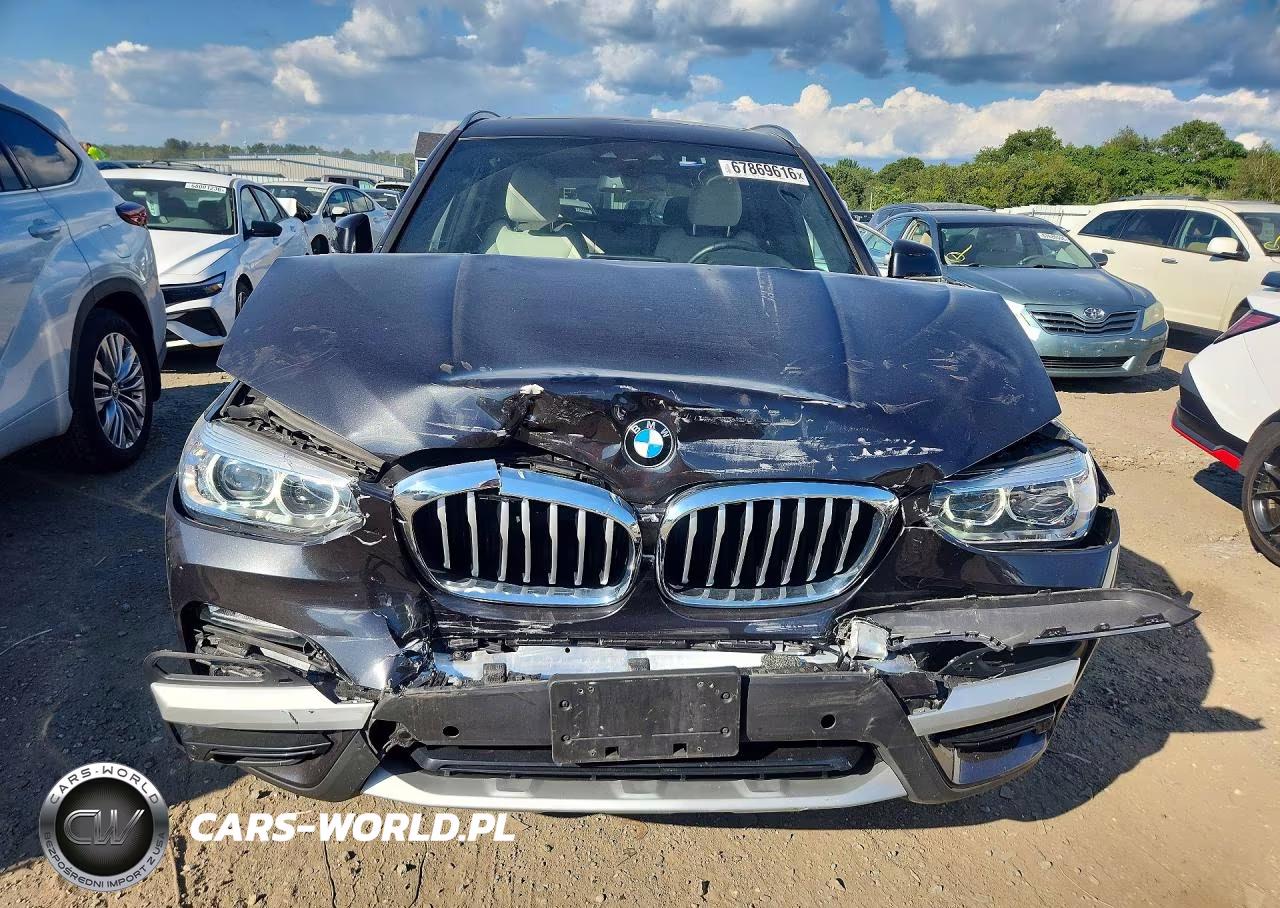 2021 BMW X3 xDrive30I VIN:5UXTY5C00M9D96304 - 5