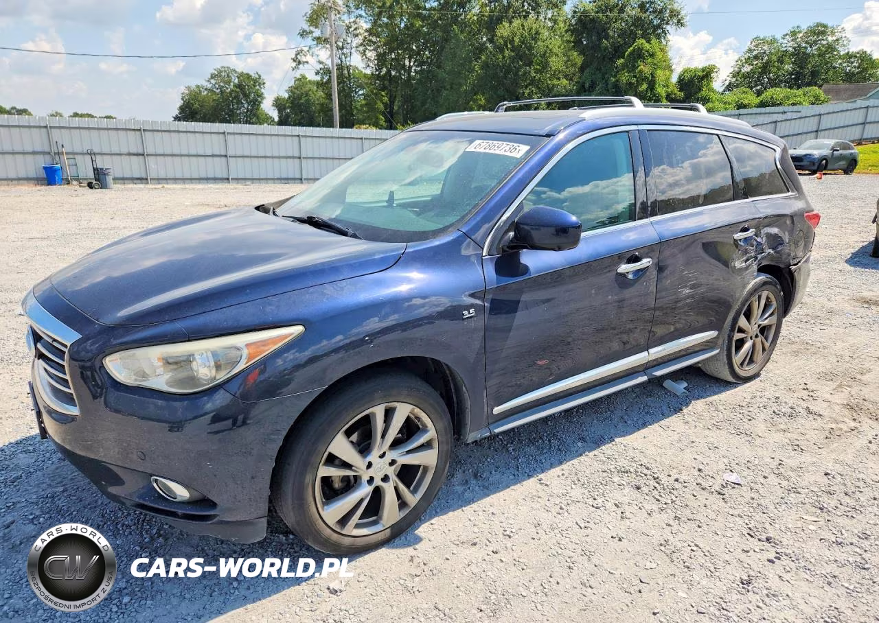 2015 Infiniti Qx60 Base VIN:5N1AL0MM5FC537216 - 1