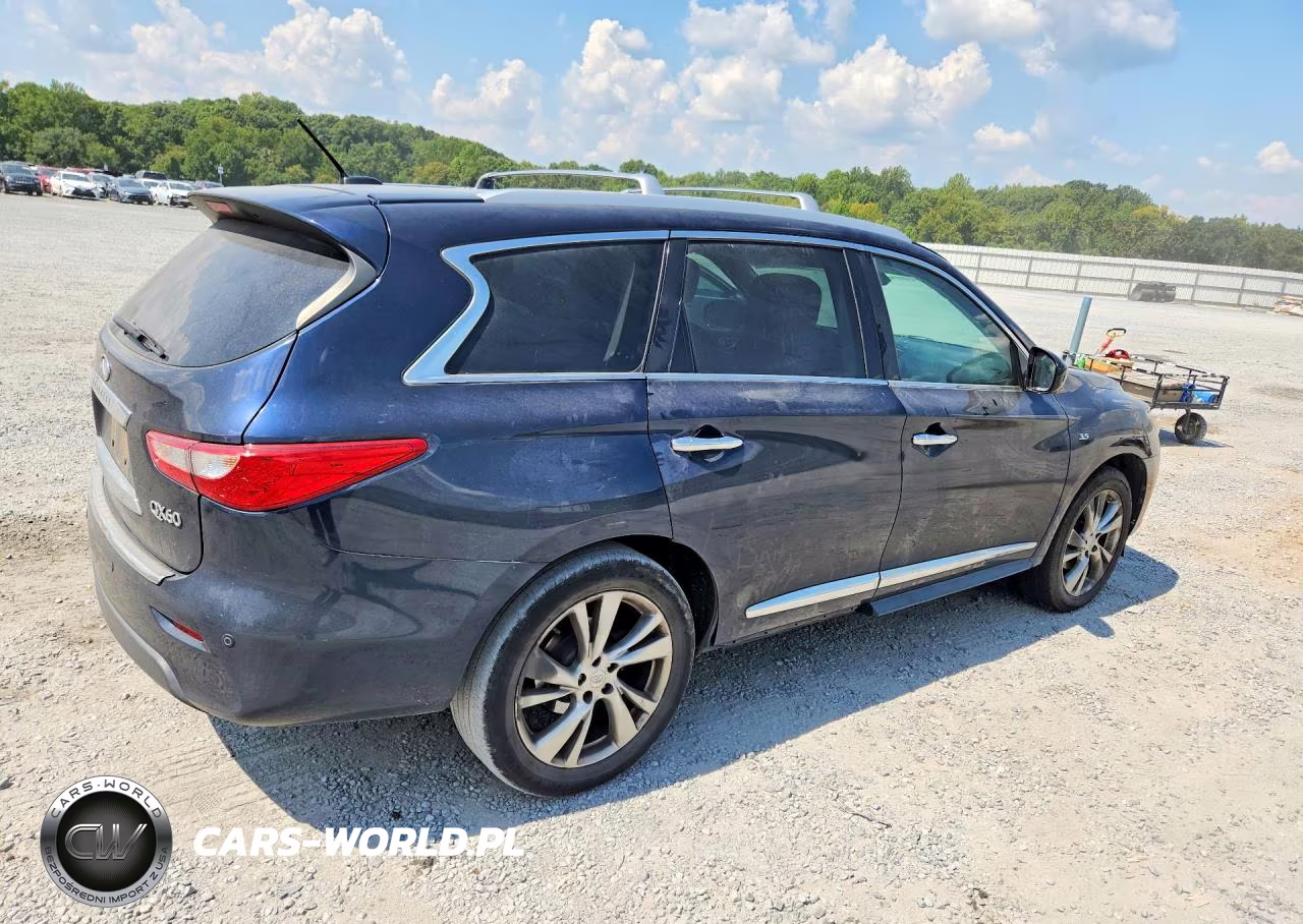 2015 Infiniti Qx60 Base VIN:5N1AL0MM5FC537216 - 3