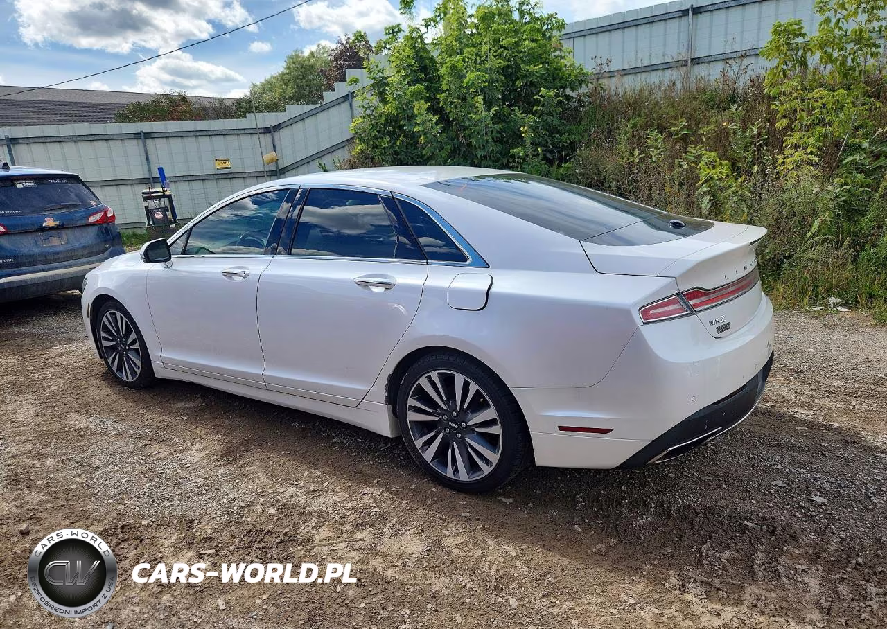 2017 Lincoln Mkz Reserve VIN:3LN6L5F95HR622654 - 2