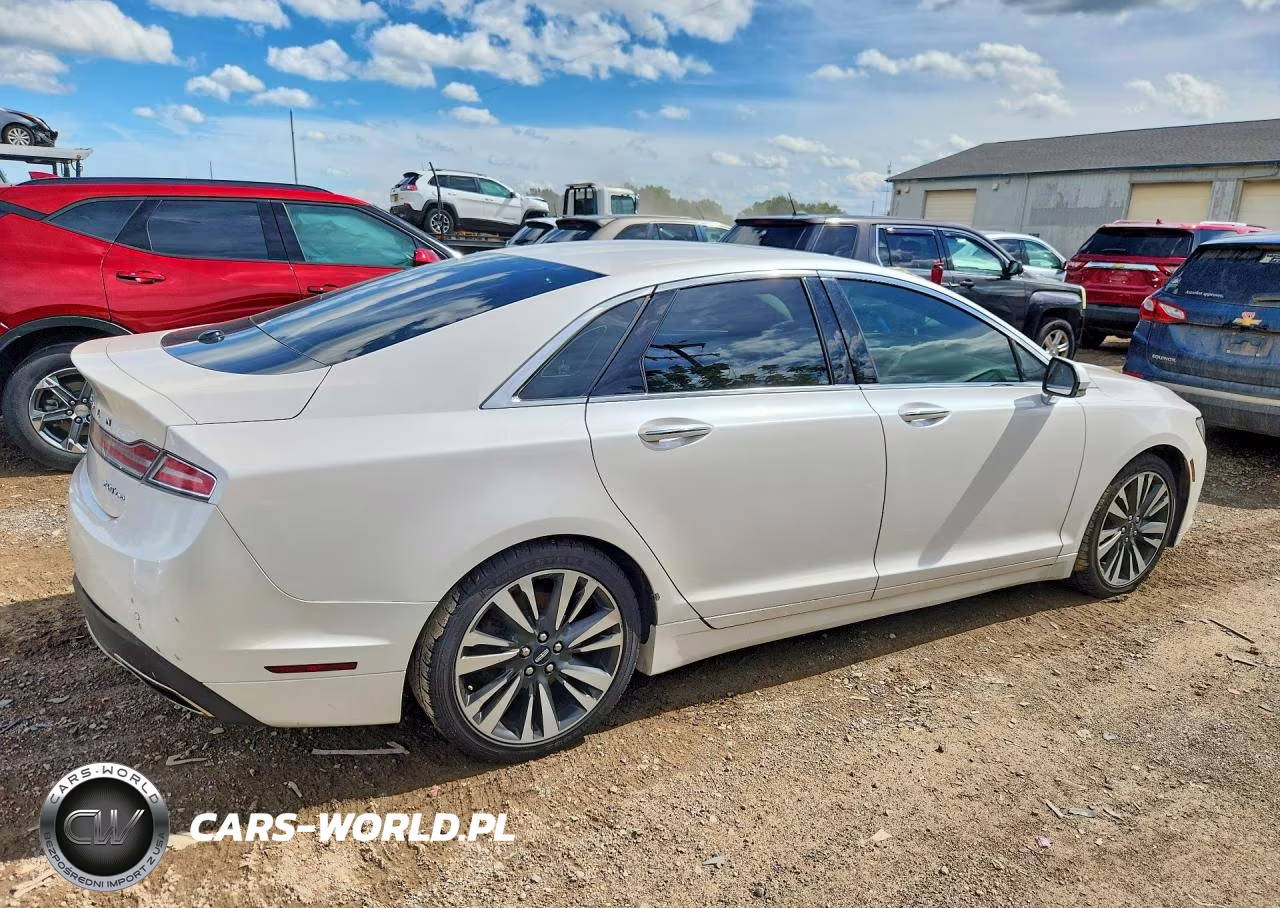 2017 Lincoln Mkz Reserve VIN:3LN6L5F95HR622654 - 3