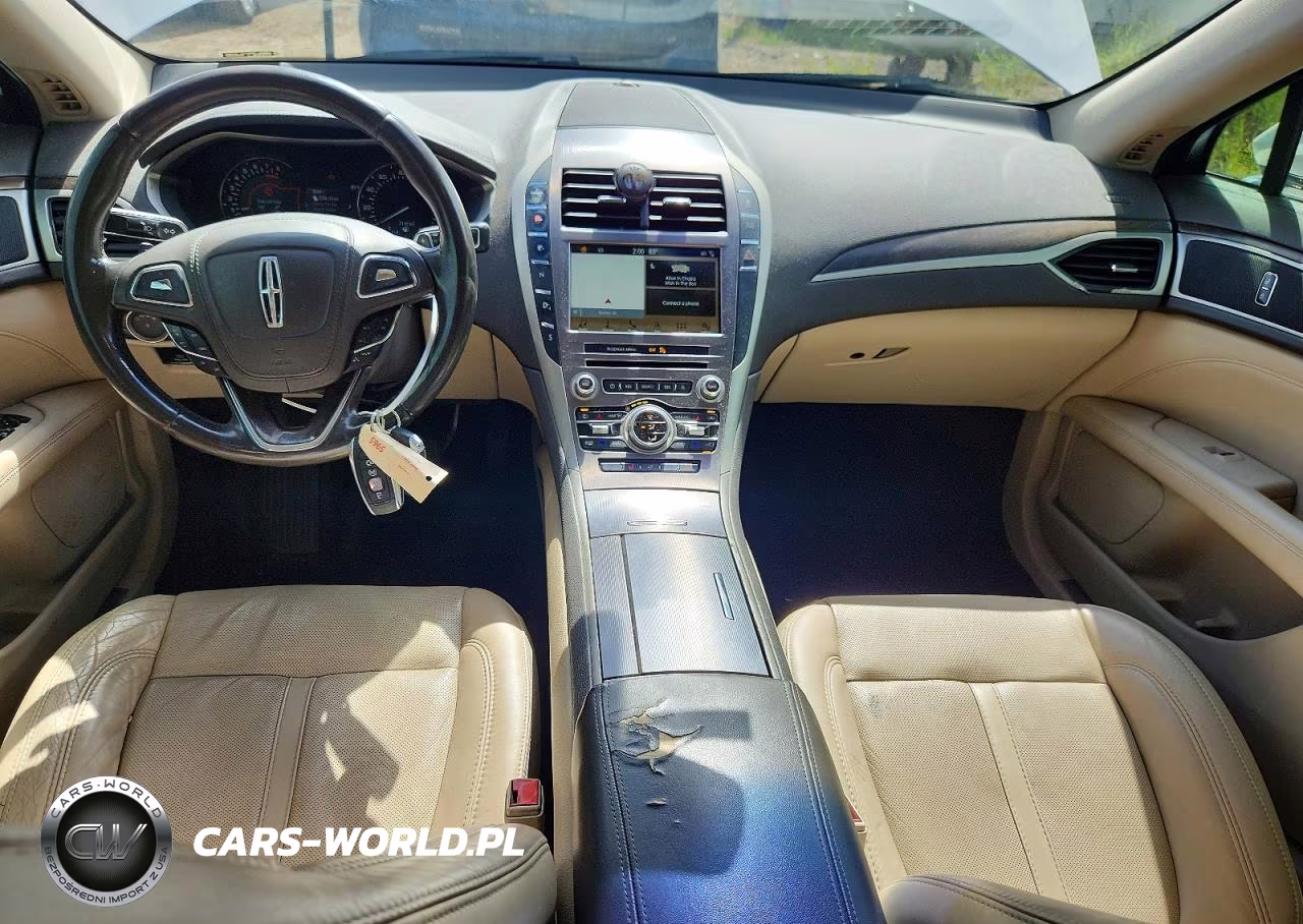2017 Lincoln Mkz Reserve VIN:3LN6L5F95HR622654 - 8