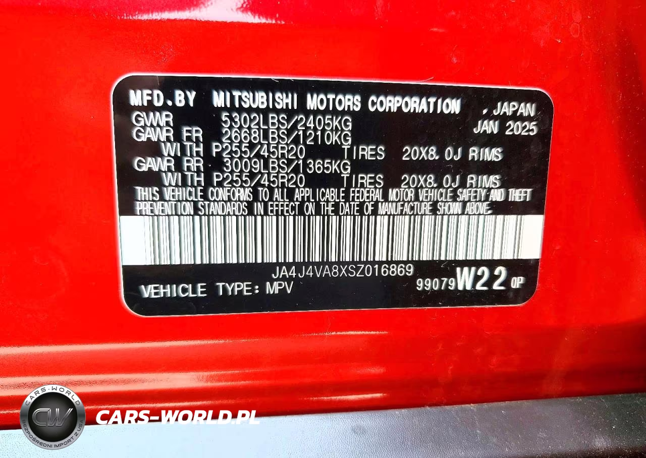 2025 Mitsubishi Outlander Se VIN:JA4J4VA8XSZ016869 - 13
