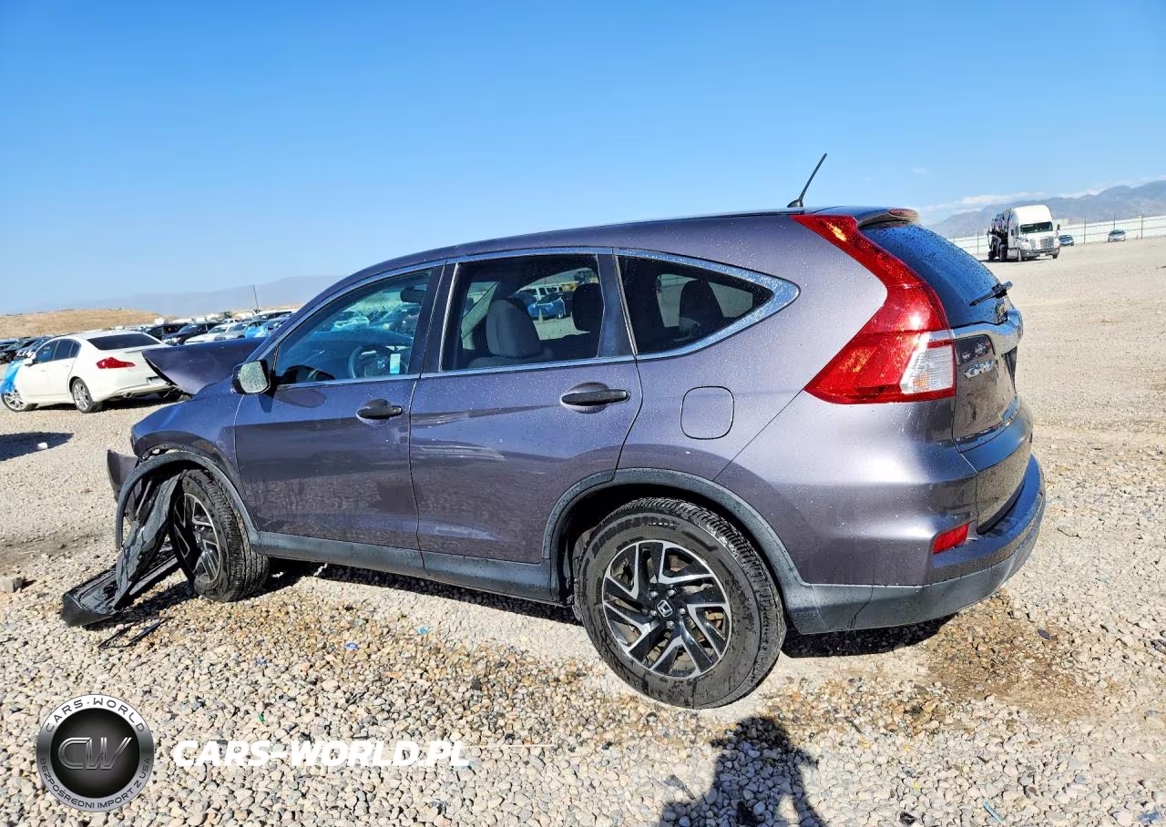 2016 Honda Cr-V Se VIN:5J6RM4H4XGL042575 - 2