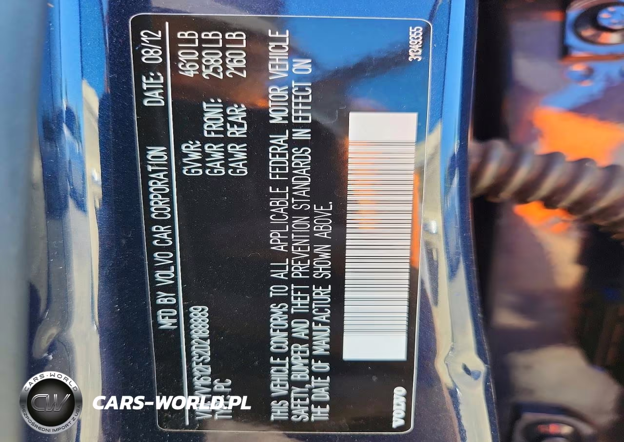 2013 Volvo S60 T5 VIN:YV1612FS2D2188889 - 12