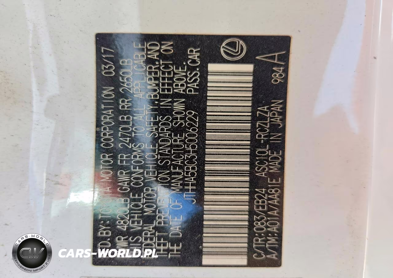 2017 Lexus Rc 200T VIN:JTHHA5BC3H5006229 - 13