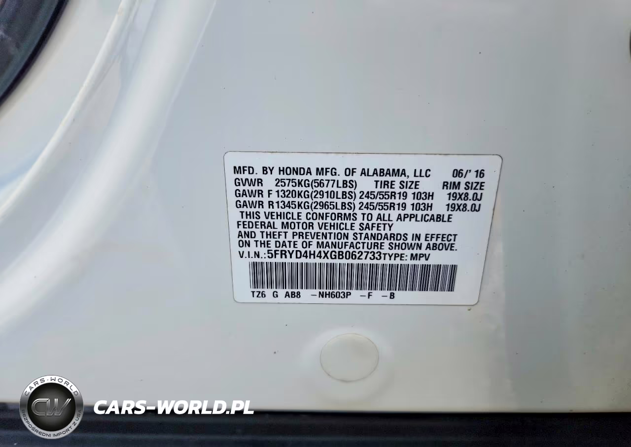 2016 Acura Mdx VIN:5FRYD4H4XGB062733 - 13