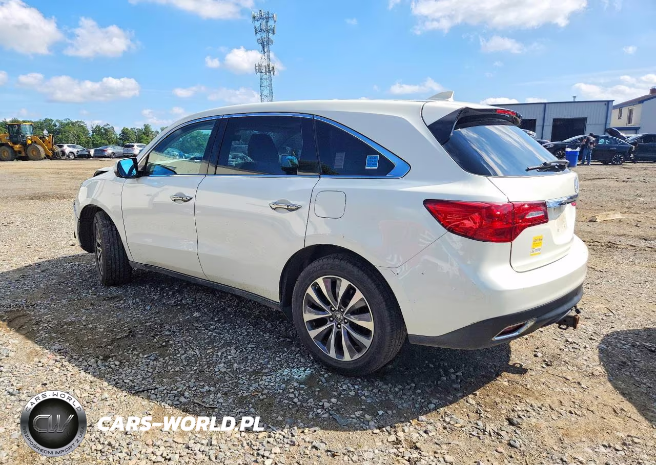 2016 Acura Mdx VIN:5FRYD4H4XGB062733 - 2