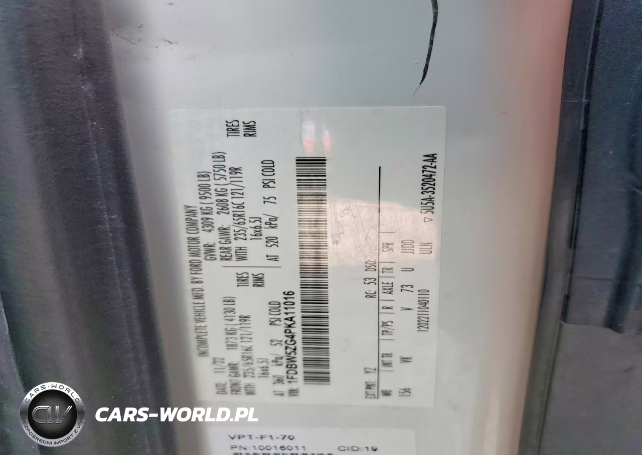 2023 Ford Transit Refrigerated Box Truck VIN:1FDBW5ZG4PKA11016 - 13