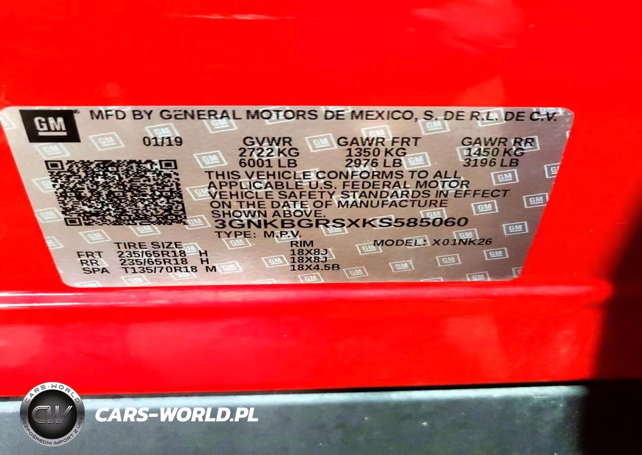 2019 Chevrolet Blazer 2Lt VIN:3GNKBGRSXKS585060 - 13
