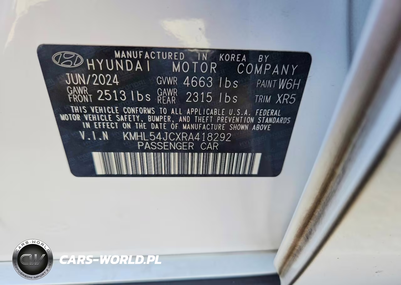 2024 Hyundai Sonata N Line VIN:KMHL54JCXRA418292 - 13