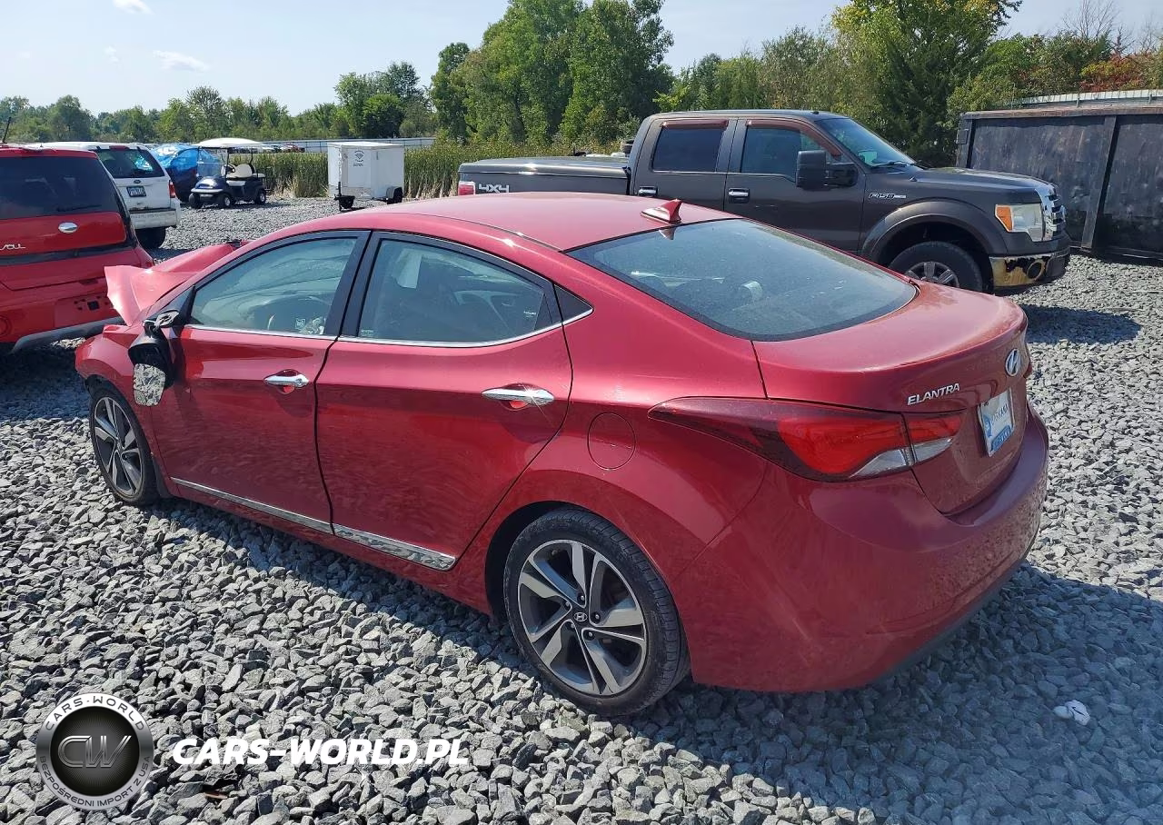 2015 Hyundai Elantra Limited VIN:KMHDH4AE0FU425128 - 2