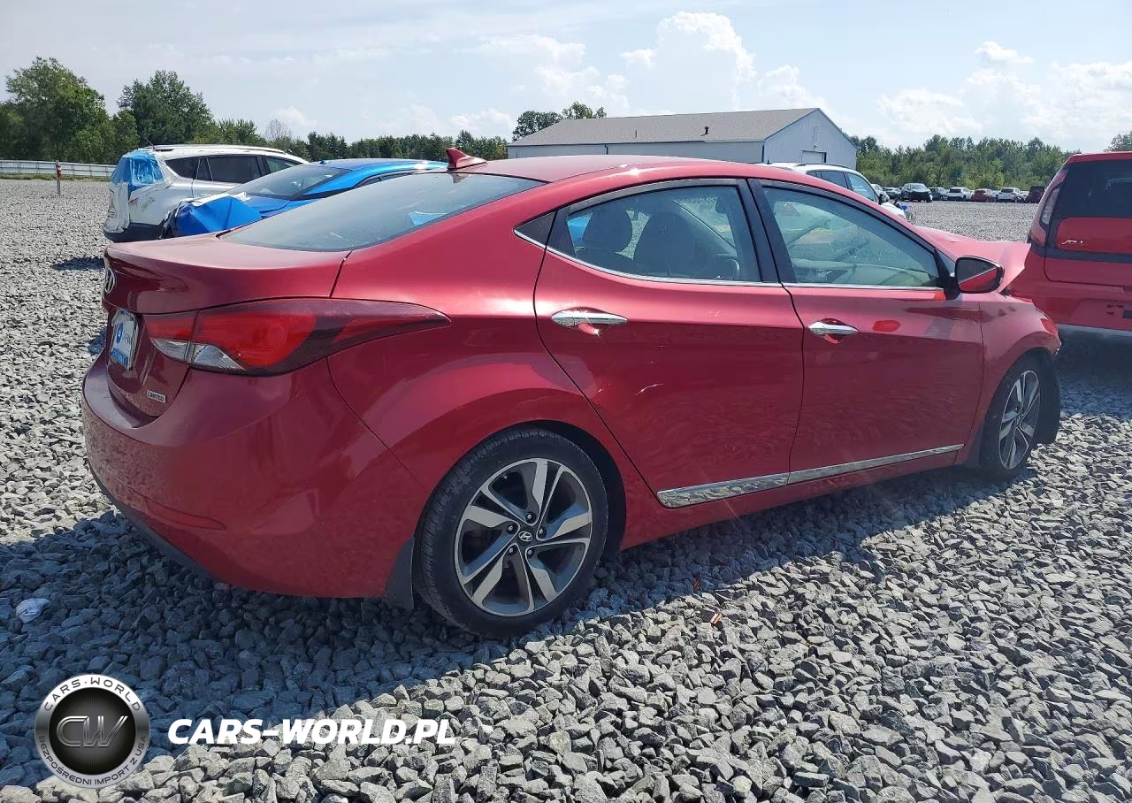 2015 Hyundai Elantra Limited VIN:KMHDH4AE0FU425128 - 3
