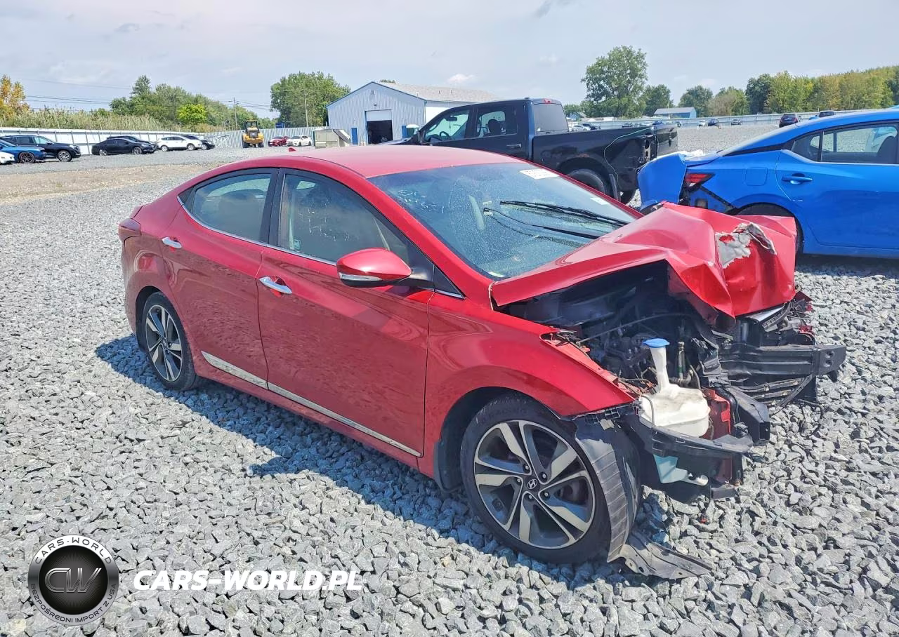 2015 Hyundai Elantra Limited VIN:KMHDH4AE0FU425128 - 4