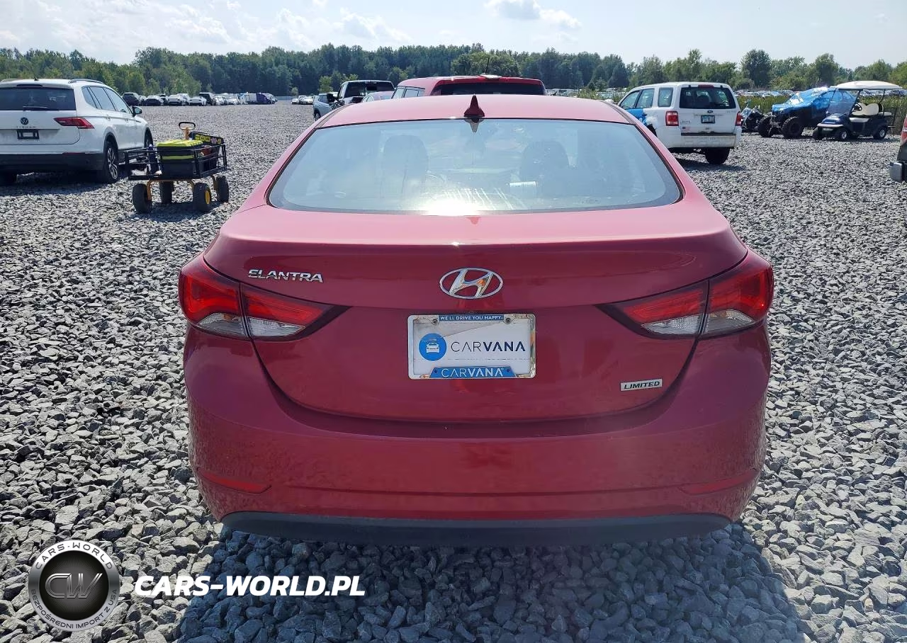 2015 Hyundai Elantra Limited VIN:KMHDH4AE0FU425128 - 6
