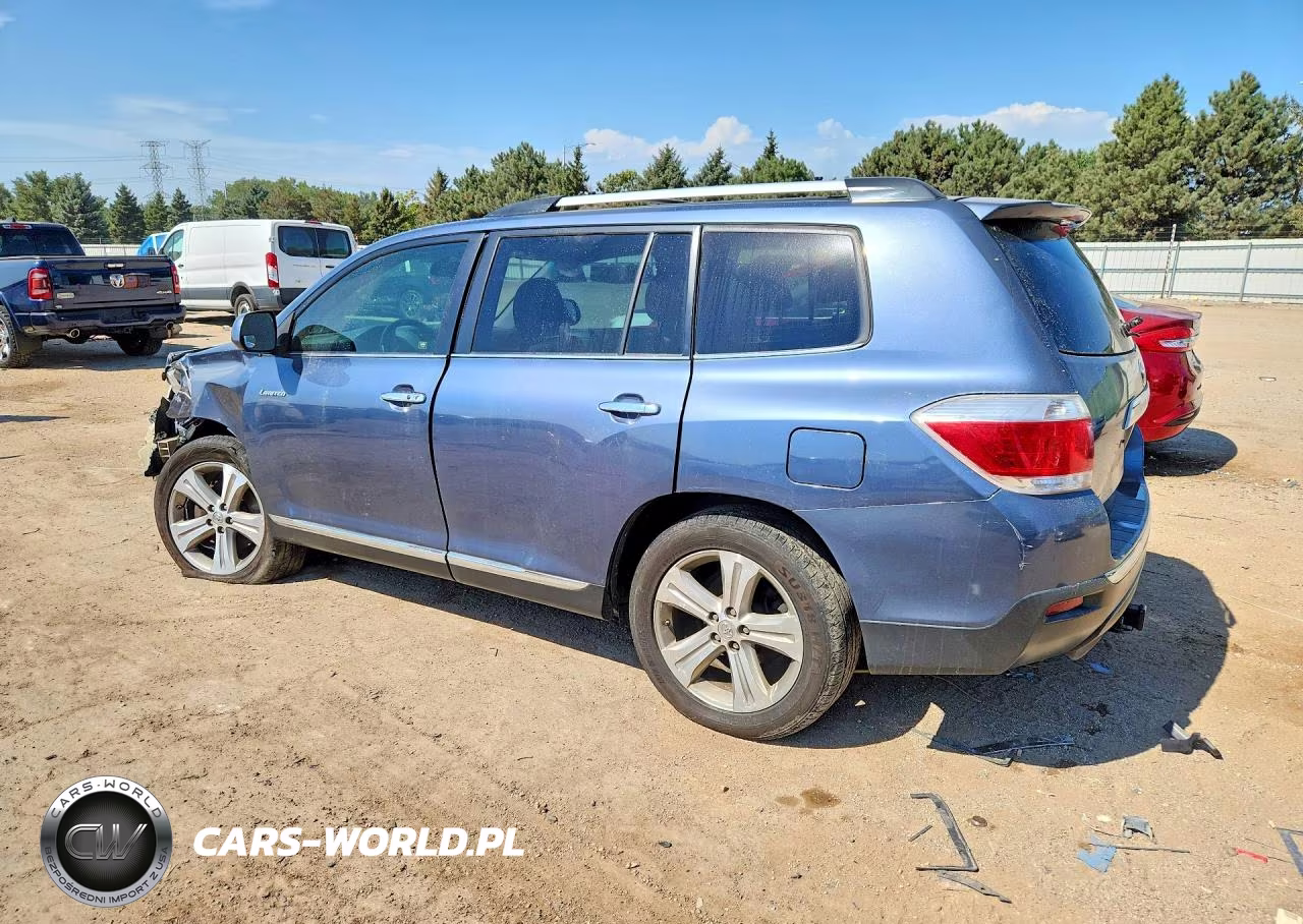 2013 Toyota Highlander Limited VIN:5TDDK3EH3DS236494 - 2