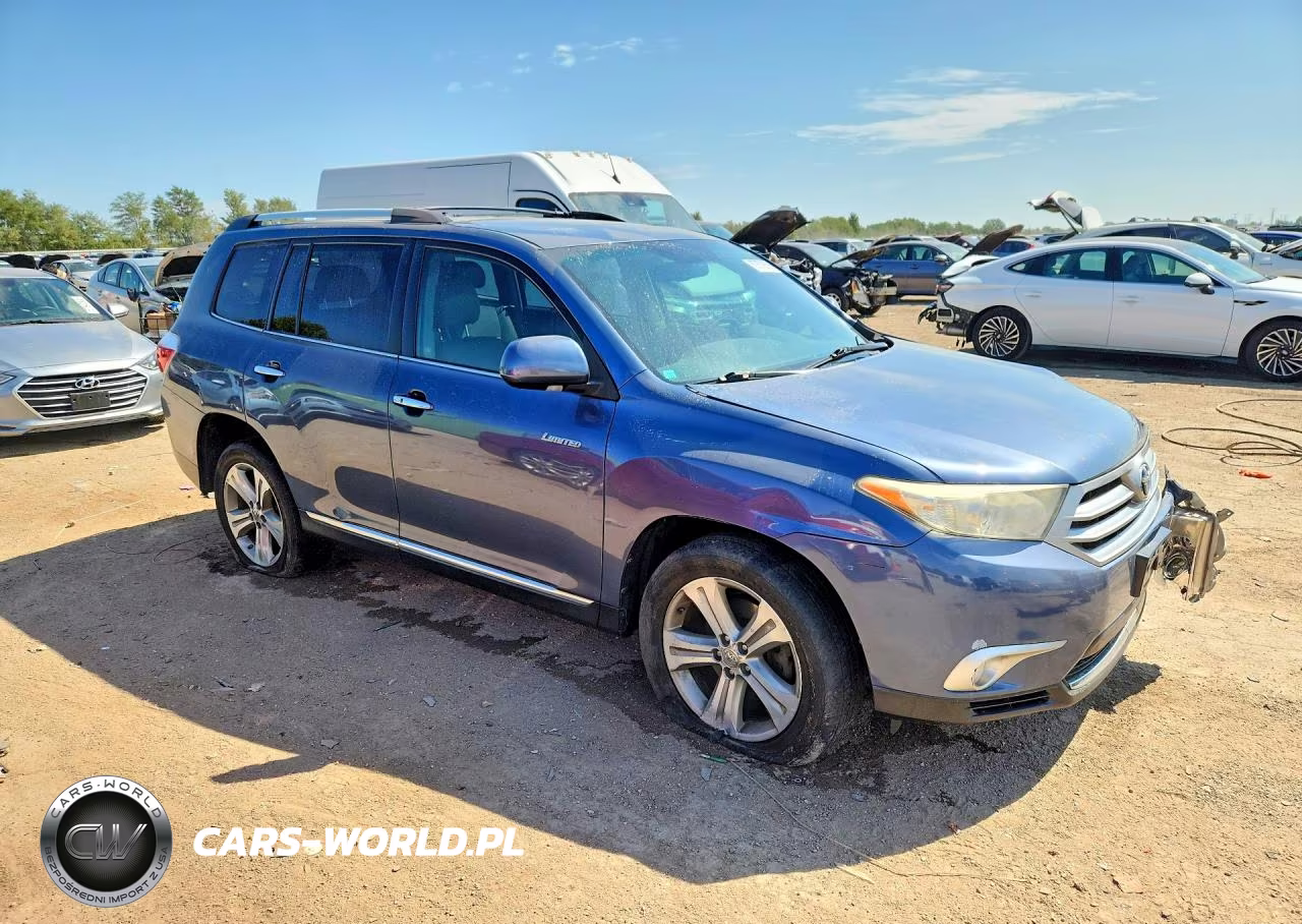 2013 Toyota Highlander Limited VIN:5TDDK3EH3DS236494 - 4