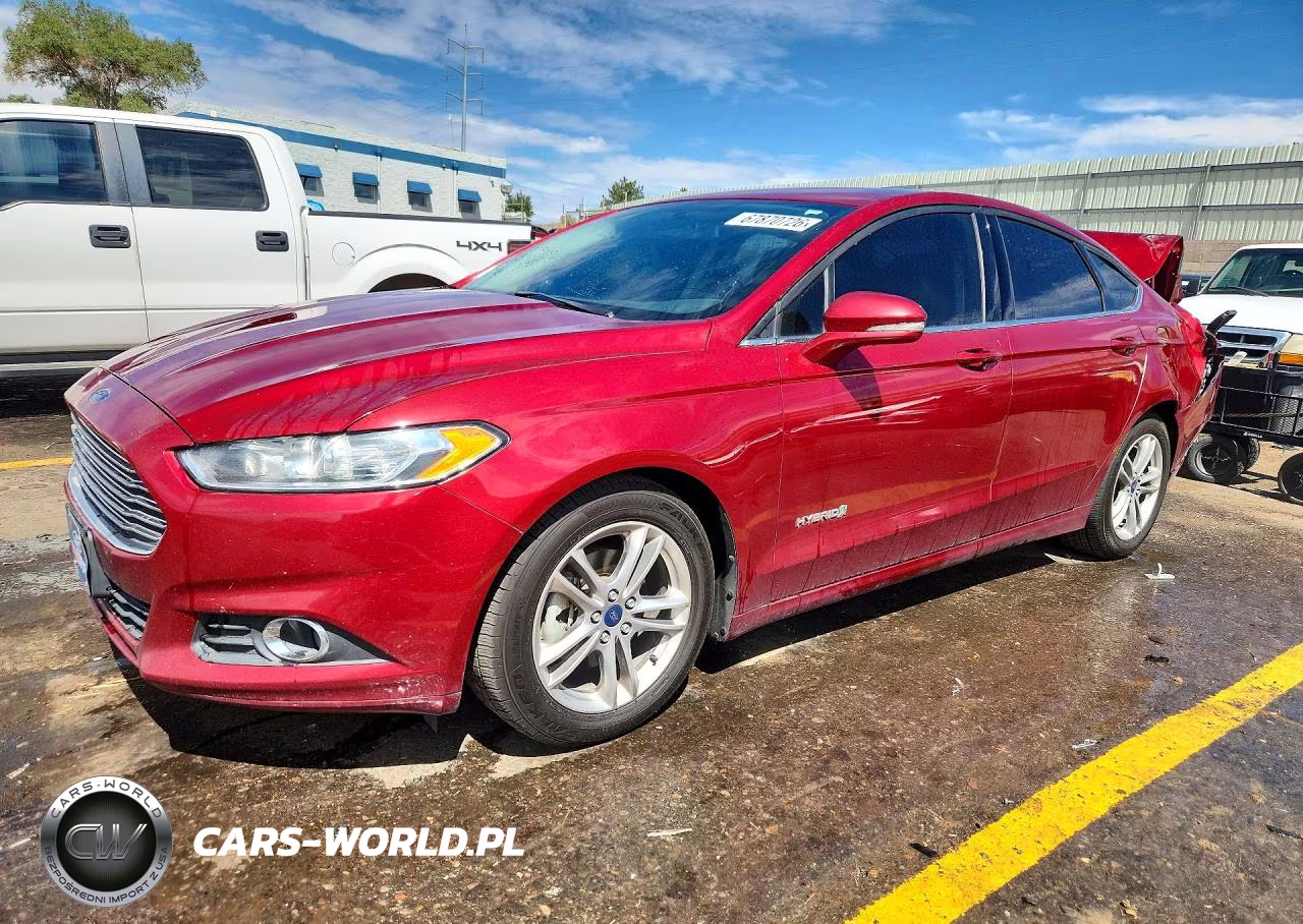 2016 Ford Fusion Se Hybrid