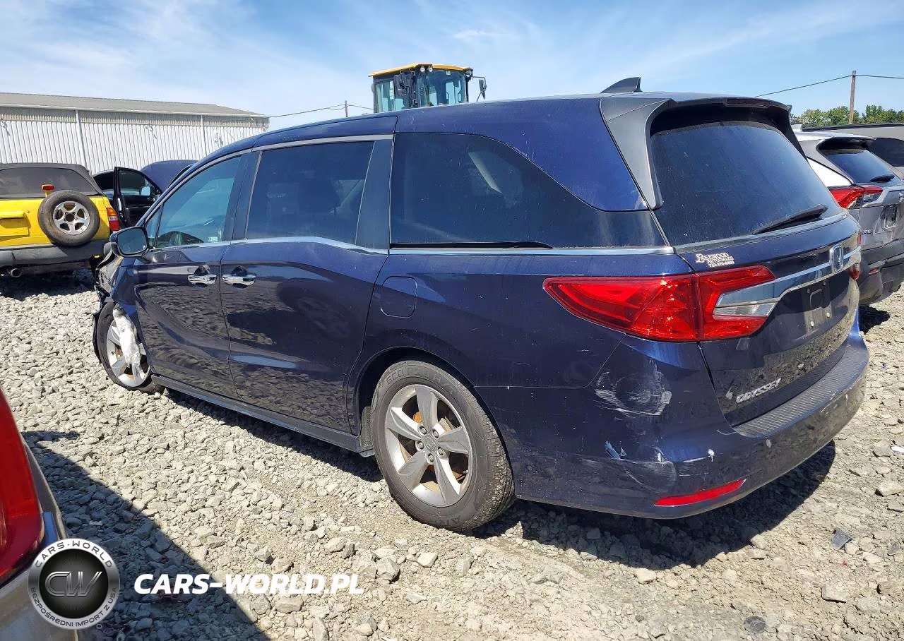 2019 Honda Odyssey Exl VIN:5FNRL6H73KB086668 - 2