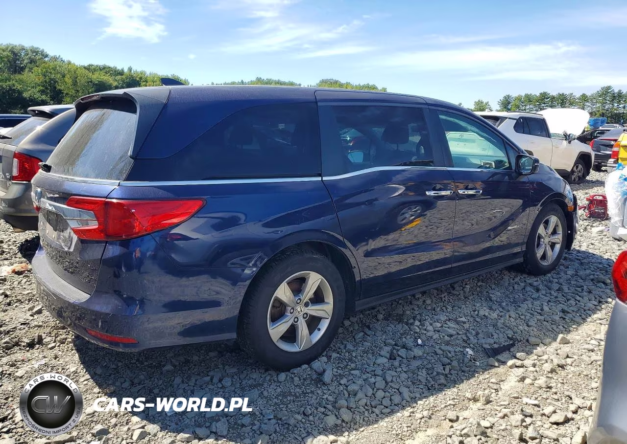 2019 Honda Odyssey Exl VIN:5FNRL6H73KB086668 - 3