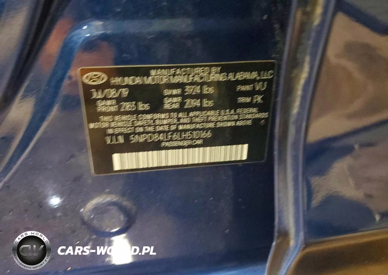 2020 Hyundai Elantra Value Edition VIN:5NPD84LF6LH510166 - 13