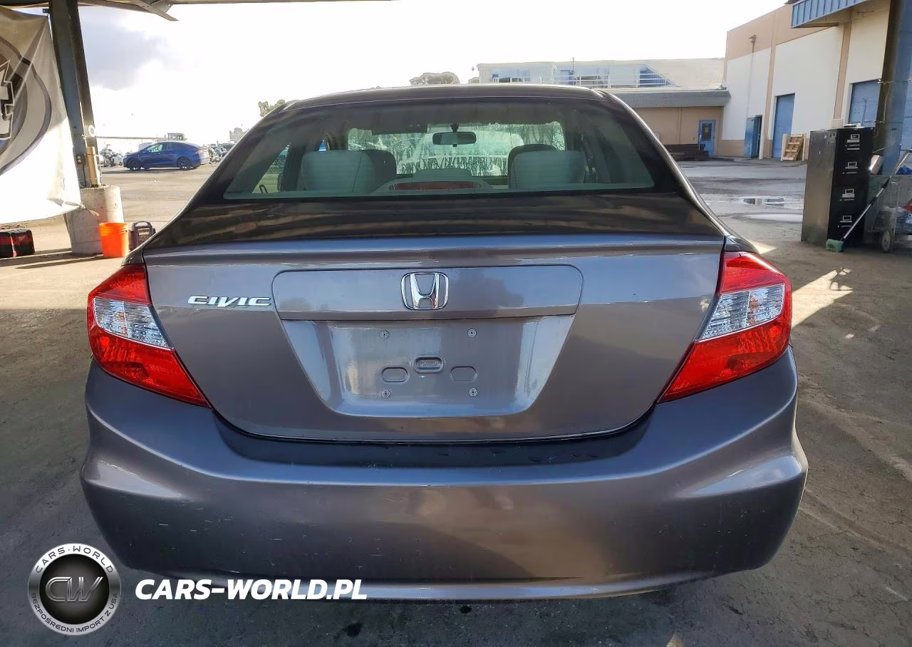 2012 Honda Civic Lx VIN:19XFB2F55CE316802 - 6