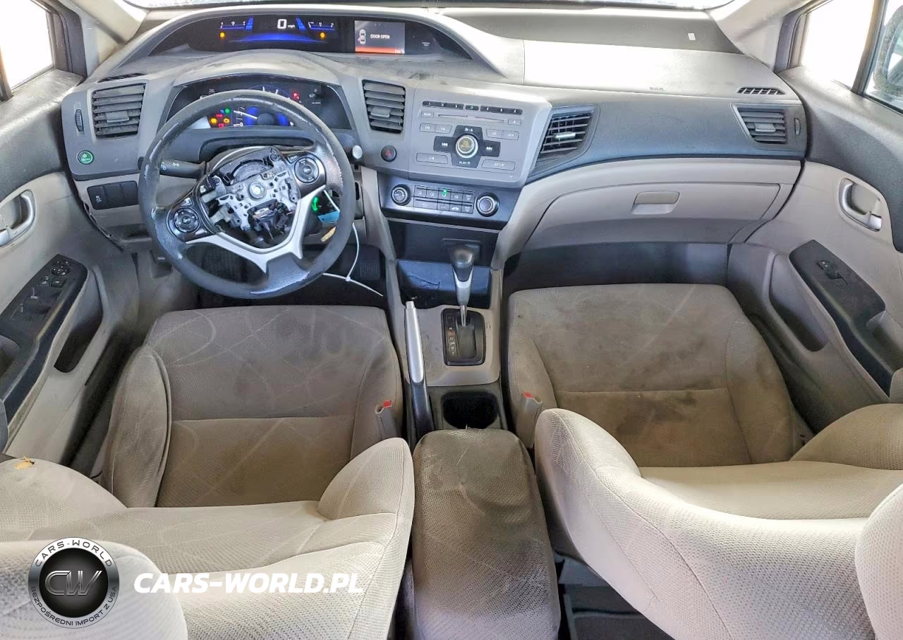 2012 Honda Civic Lx VIN:19XFB2F55CE316802 - 8