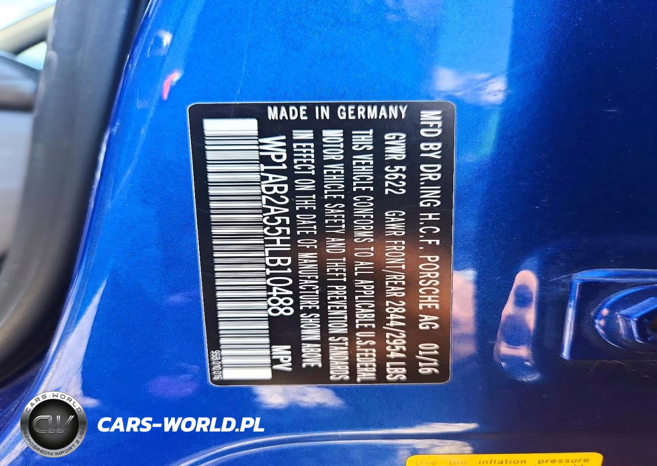 2017 Porsche Macan S VIN:WP1AB2A55HLB10488 - 12