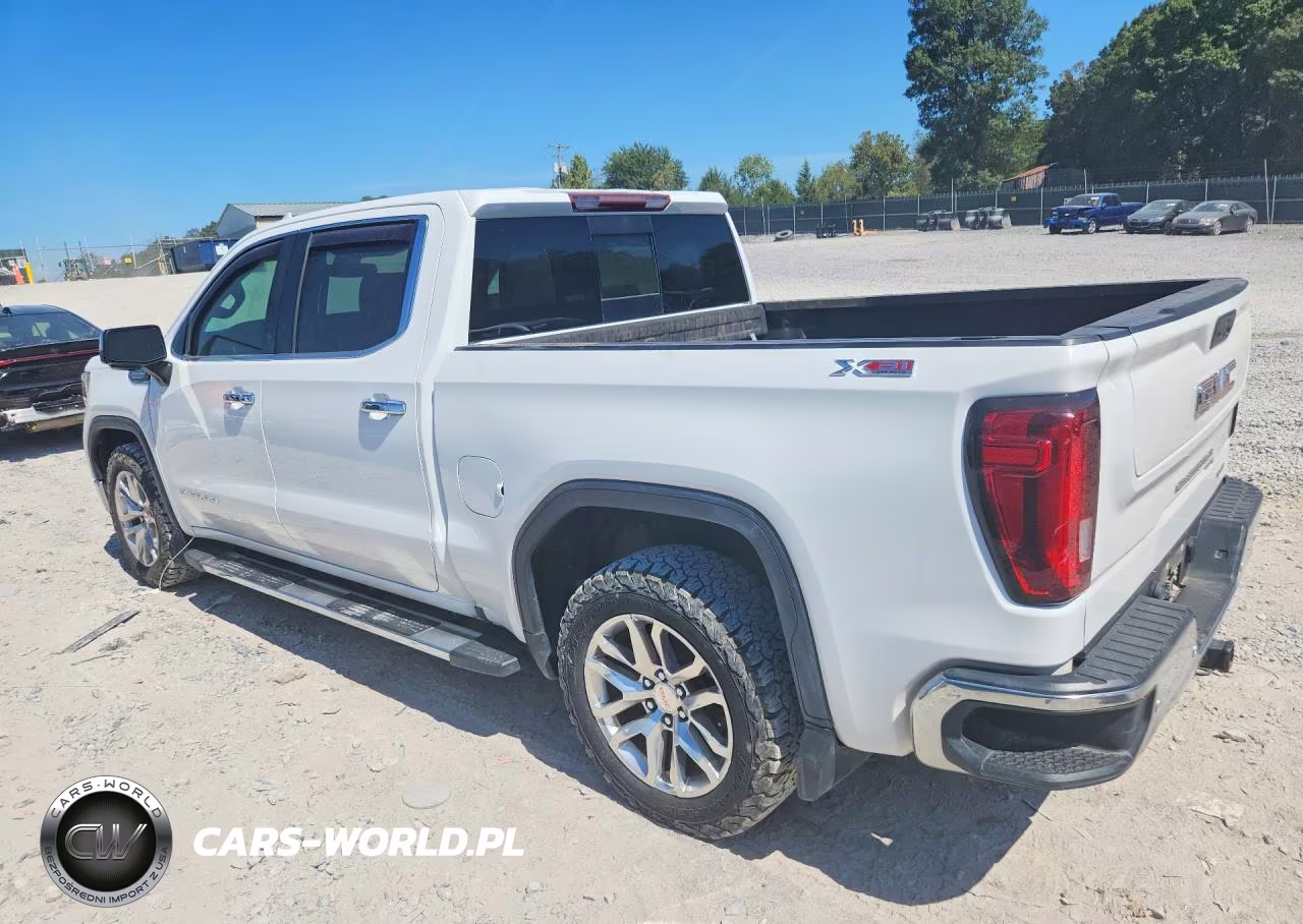 2019 GMC Sierra K1500 Slt VIN:3GTU9DED3KG121887 - 2