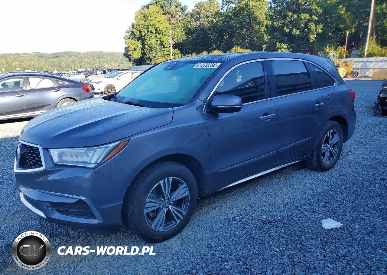 2018 Acura Mdx VIN:5J8YD4H31JL023821 - 1