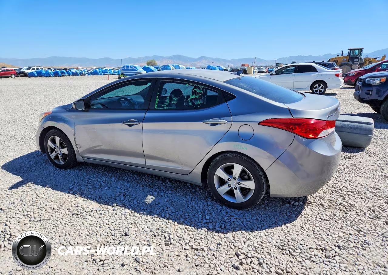 2012 Hyundai Elantra Gls VIN:KMHDH4AE9CU183872 - 2