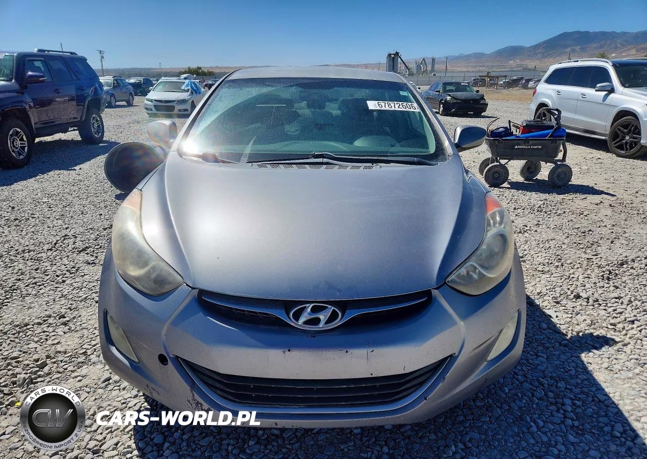2012 Hyundai Elantra Gls VIN:KMHDH4AE9CU183872 - 5